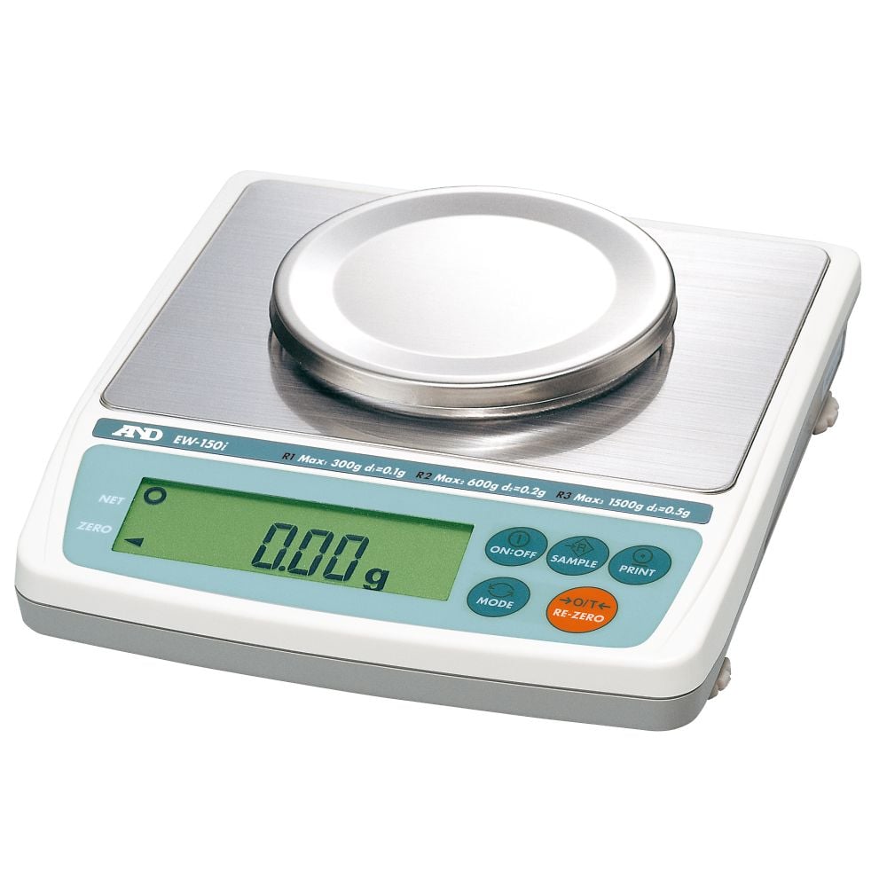 콤팩트 전자 저울 트리플 레인지 EW-i 시리즈 중량:150g 최소 표시:0.01g(30g)/0.02g(60g)/0.05g(150g) EW-150i 1대