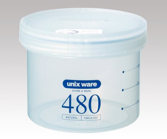 Circle Pot 480mL PS-20 1pc