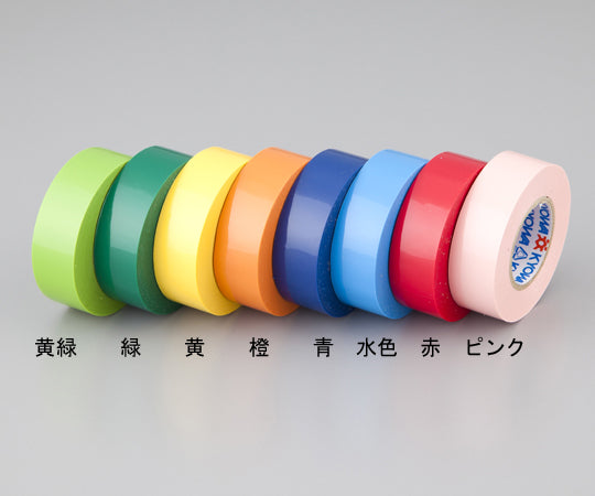 ミリオン(R)ビニルテープ 10巻入 ピンク HF-122-A 1箱(10巻入)