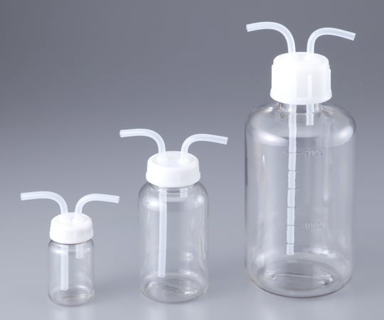 Gas washing bottle 5000mL (PC) Narrow-mouth type 1 bottle