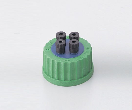 Screw-top bottle cap (for hard tubes, GL45) without valve, 1 piece D 608-08 1 piece