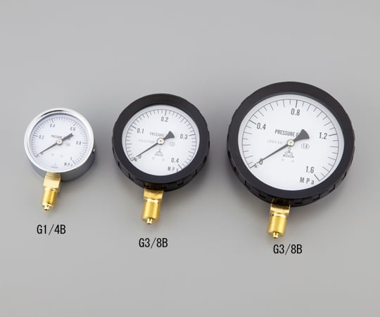범용 압력계 A형 φ75 G3/8B0.1 1개