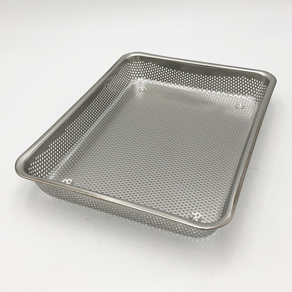 얕은 각형 스테인레스 스틸 메쉬 버트 (1 장 포함) 15 매 1 개