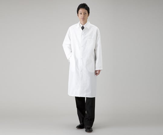 White coat for men, single E4501-0, 1 piece