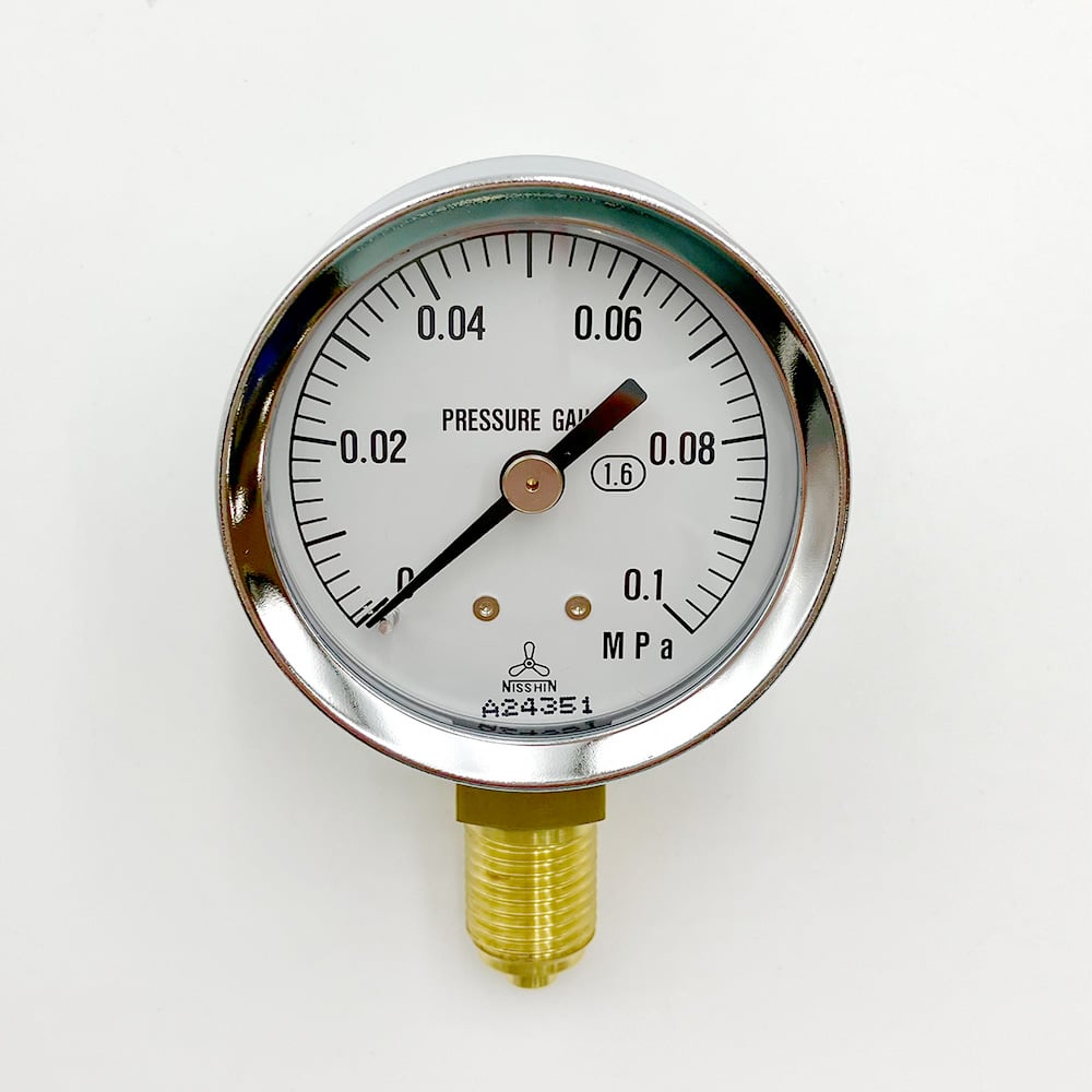 Compact pressure gauge A type φ50 G1/4B0.1 1 piece