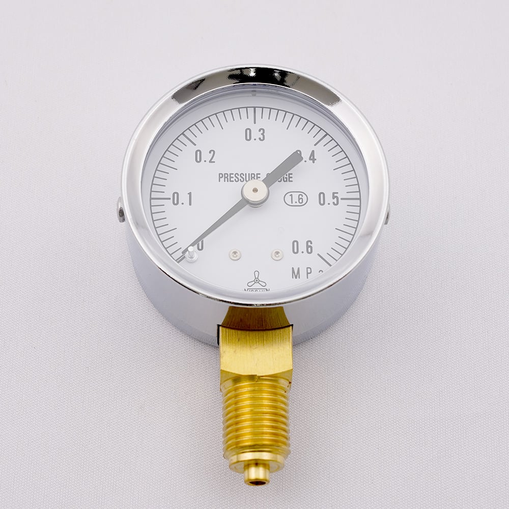 소형 압력계 A형 φ50 G1/4B 0.6 1개