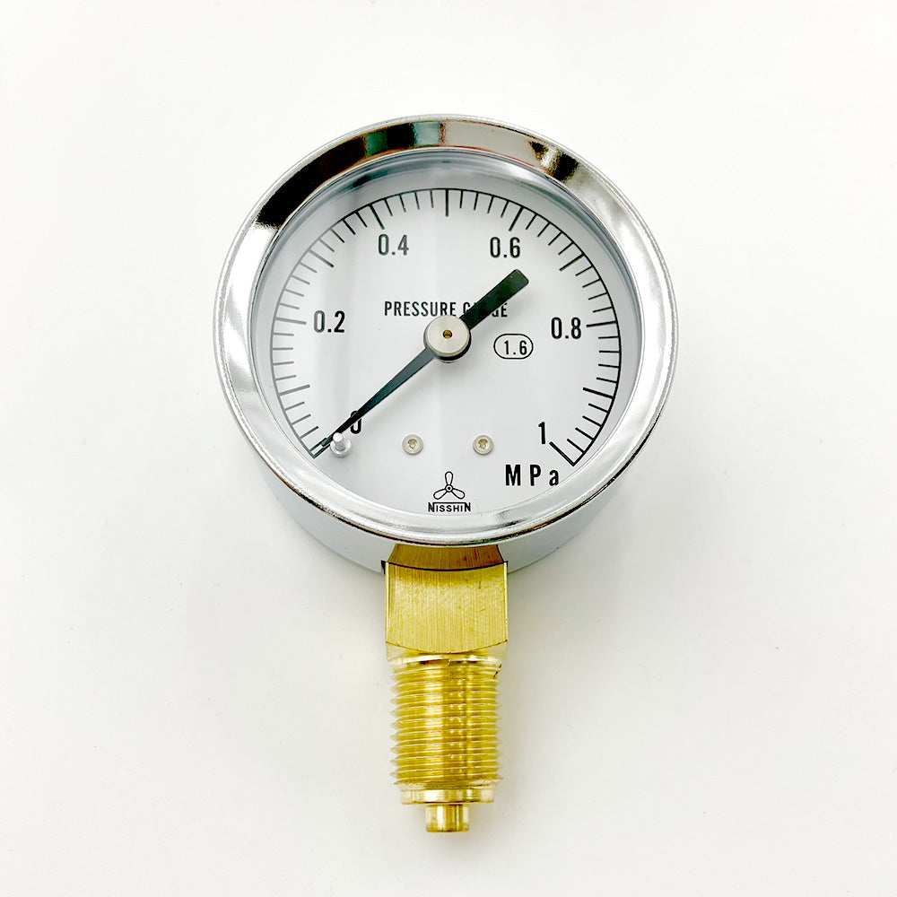 Compact pressure gauge A type φ50 G1/4B1.0 1 piece