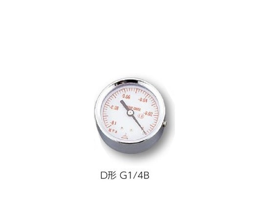 Compact pressure gauge D type φ50 G1/4B1.0 1 piece