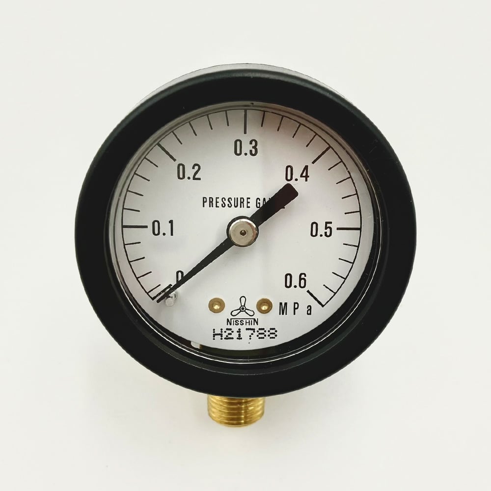 소형 압력계 A형 φ40 R1/8 PA10-40A-R1_P0.6M 1개