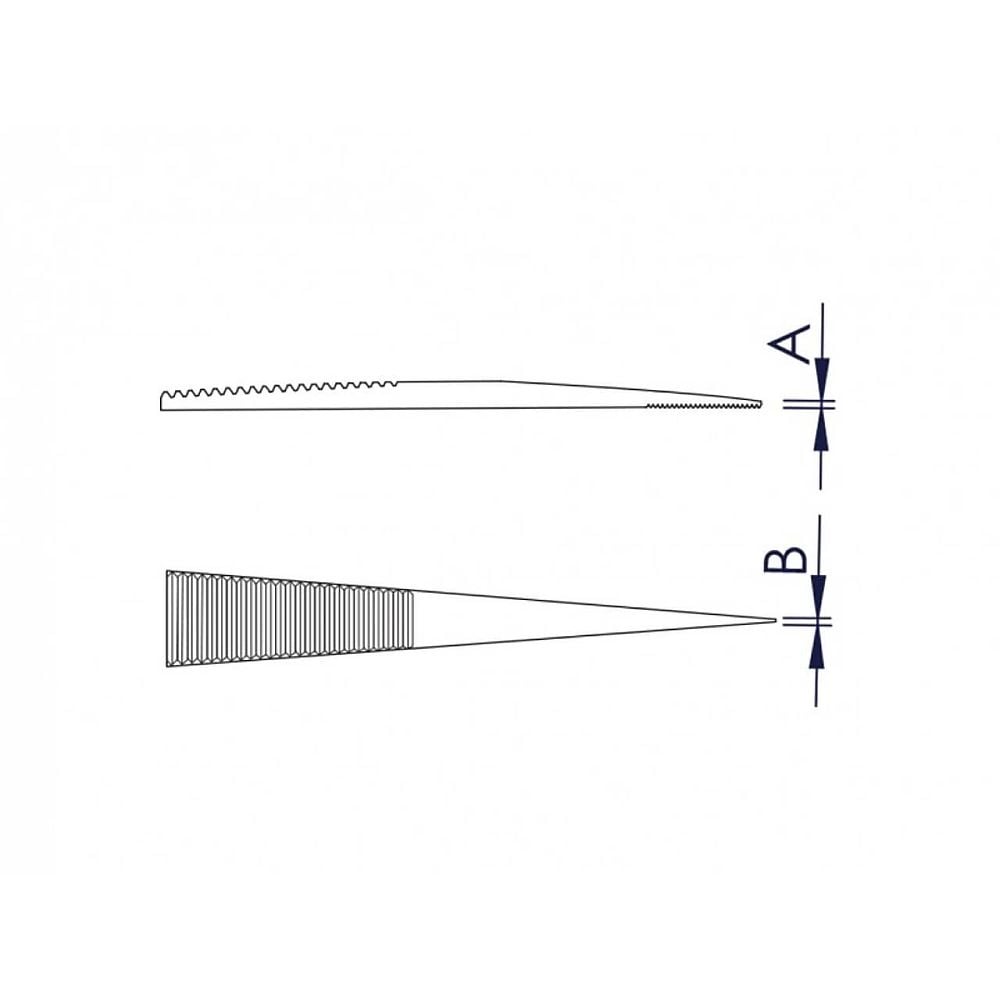 汎用型ピンセット 155mm 648 1本