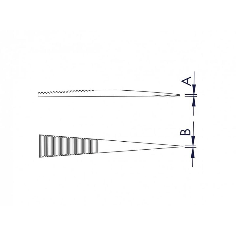 범용형 핀셋 160mm DM 1개