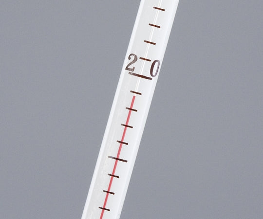 Fluororesin coated thermometer 0-100 Alcohol (with inspection certificate) JC-2216C 1 piece