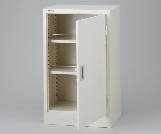 耐薬保管庫 片開き 515×380×880mm N-230R・OW 1個