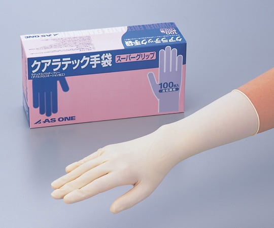 Qualatec Gloves Super Grip (Powder Free) L 100 pieces 1 box (100 pieces)