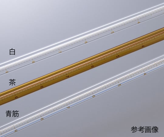 뷰렛 테플론(R) 콕 첨부 화이트 10mL 1개