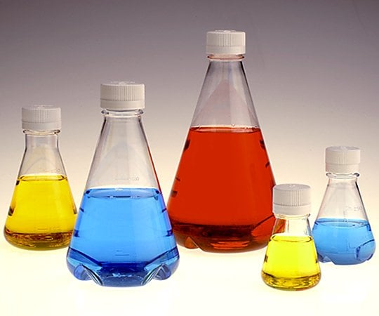 Sterile Erlenmeyer flask (normal cap/baffle bottom) 125mL 1 bag (24 pieces) 4113-0125 1 bag (24 pieces)