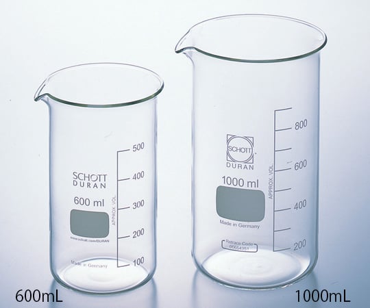トールビーカー 600mL 211164804 1個