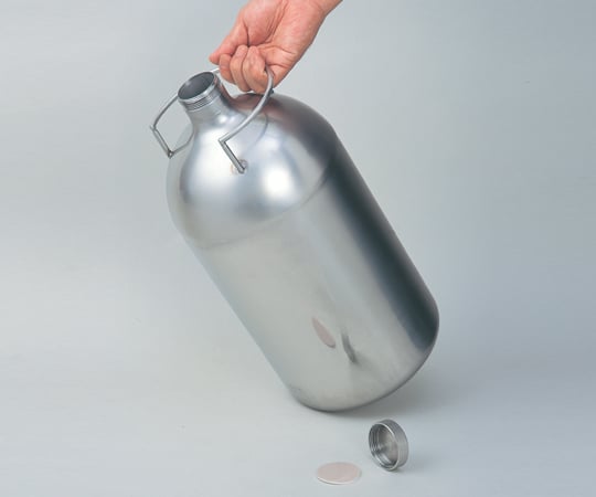 손잡이 부착 스테인리스 병(랩 캔(R)) 10L LC-10R 1개