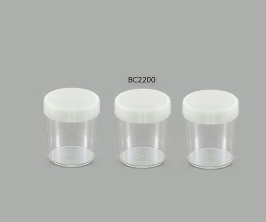 멸균 검사용 컵 200mL(스크류) 1상자(1개×100봉투입) BC2200 1상자(1개×100봉투입)