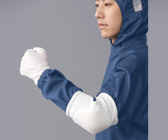 クリーンルーム用サポーター肘あて 白 M FC921C-01 M 1枚