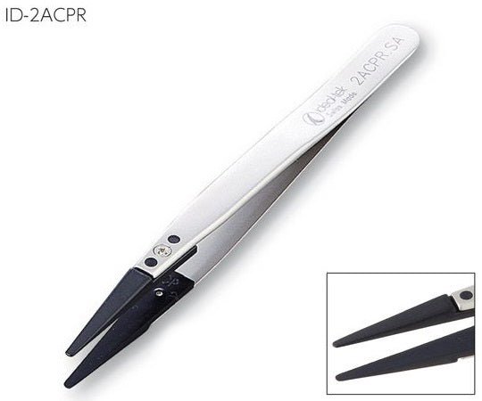 탄소 섬유 핀셋 팁 교환 가능 ID-2ACPRSA 1개