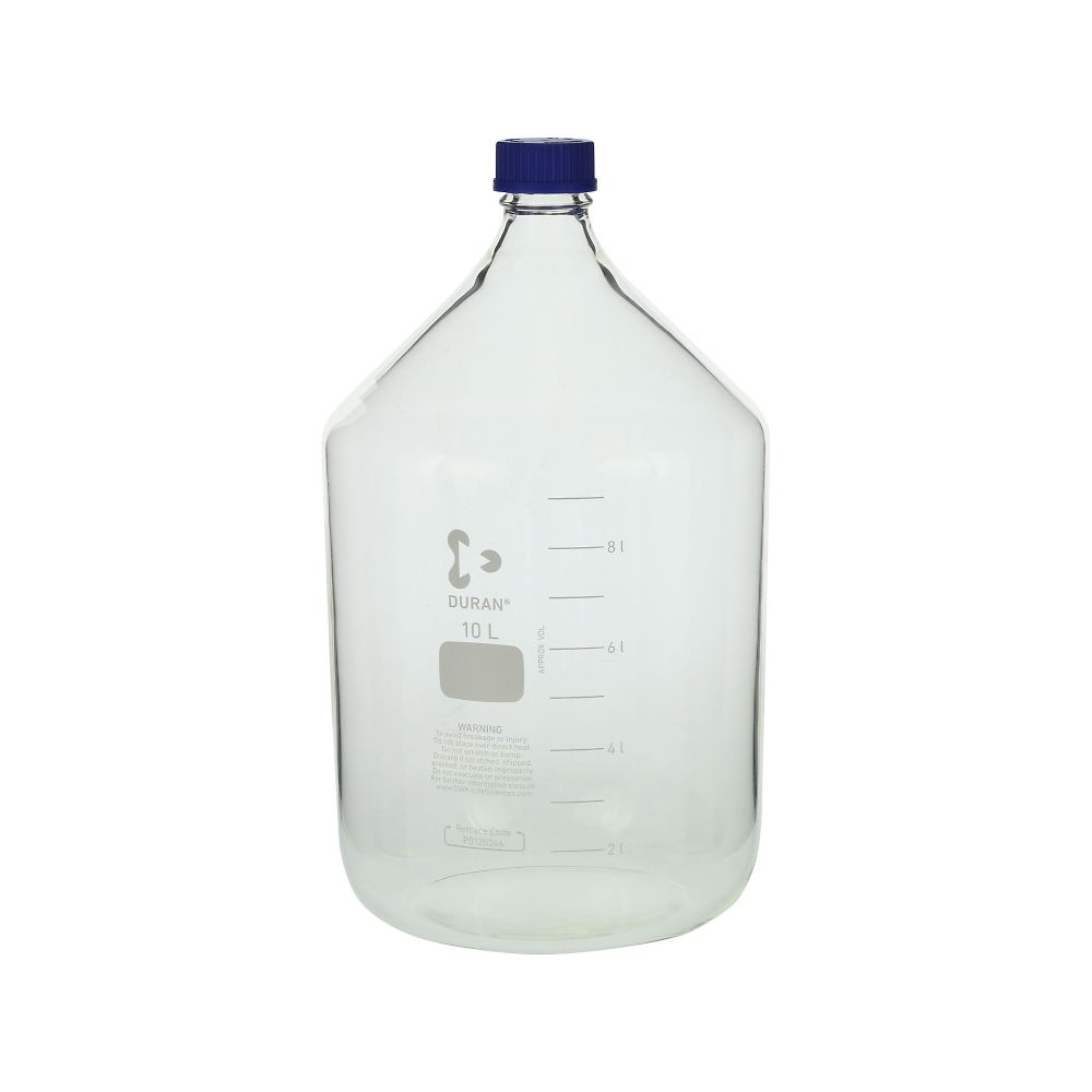 나사구병 원형(듀란(R)) 블루 캡 부착 10000mL 1개