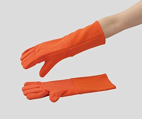 Heat and flame resistant gloves 400mm CGF-5R 1 pair