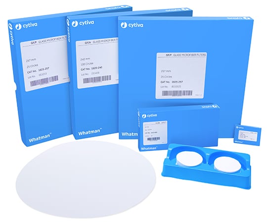 유리 섬유 원형 여과지 GF/A 2.5cm 100장입 1820-025 1상자(100장입)