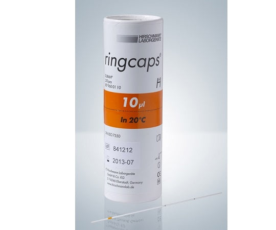 EM Meister Ring Caps 10μL 1 graduation 250 pieces 9600110 1 piece (250 pieces)