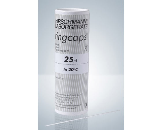 EM Meister Ring Caps 25μL 1 graduation 250 pieces 9600125 1 piece (250 pieces)