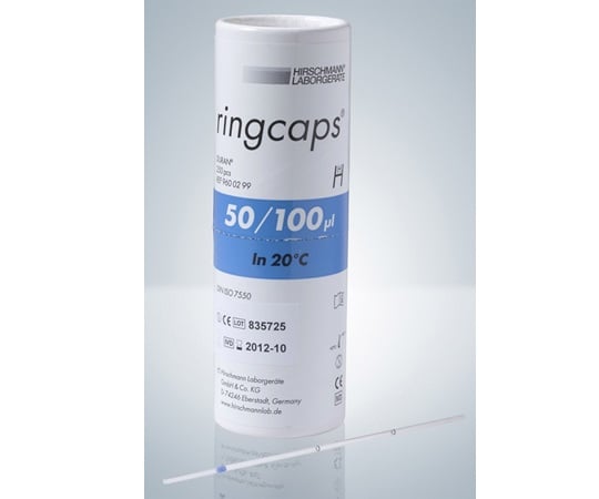 EM Meister Ring Caps 100μL 1/2 graduation 250 pieces 9600299 1 piece (250 pieces)