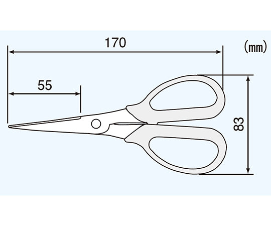 철완 가위 PH-50 1개