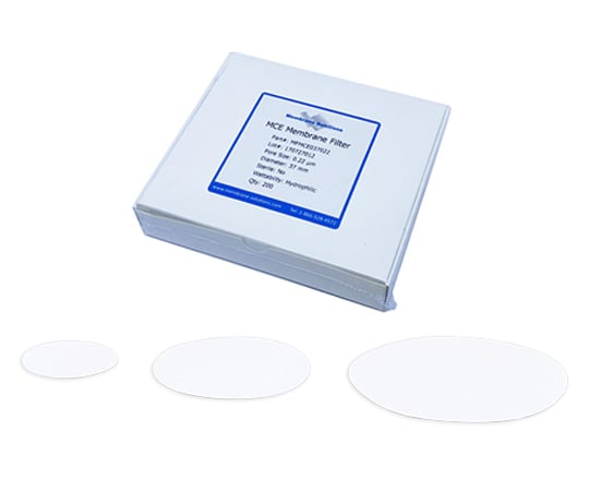 Membrane filter (mixed cellulose ester) 0.45μm×φ25mm 200 sheets 025045MFMCE 1 box (200 sheets)