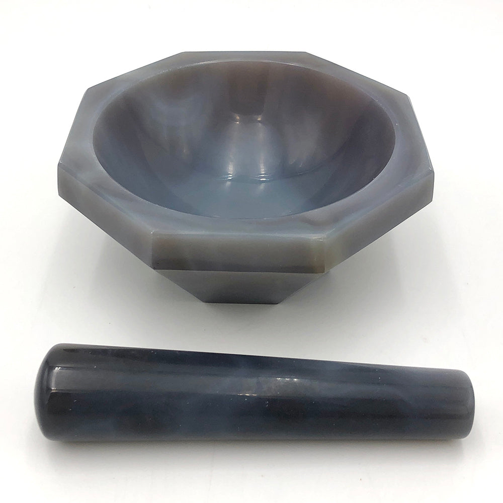 Meno Mortar (Deep Type) φ110×φ130×42mm with pestle 1pc