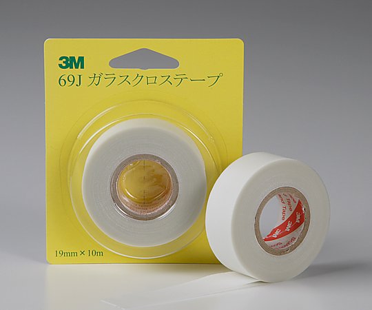 耐熱ガラスクロステープ 0.2mm×19mm×10m 69J 1巻
