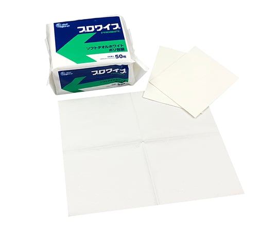 엘리에르 프로와이프 소프트 타월 화이트 폴리 포장 1상자(50장×18봉입) 20703145 1상자(50장×18봉입)