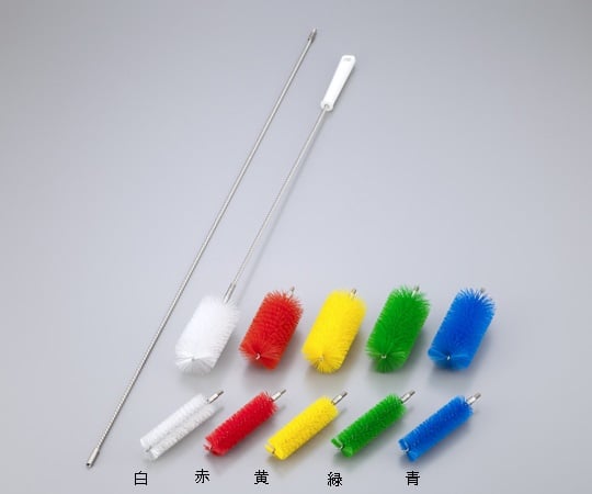 조인트 파이프 클리너용 브러시 헤드 φ60×120mm 화이트 1개