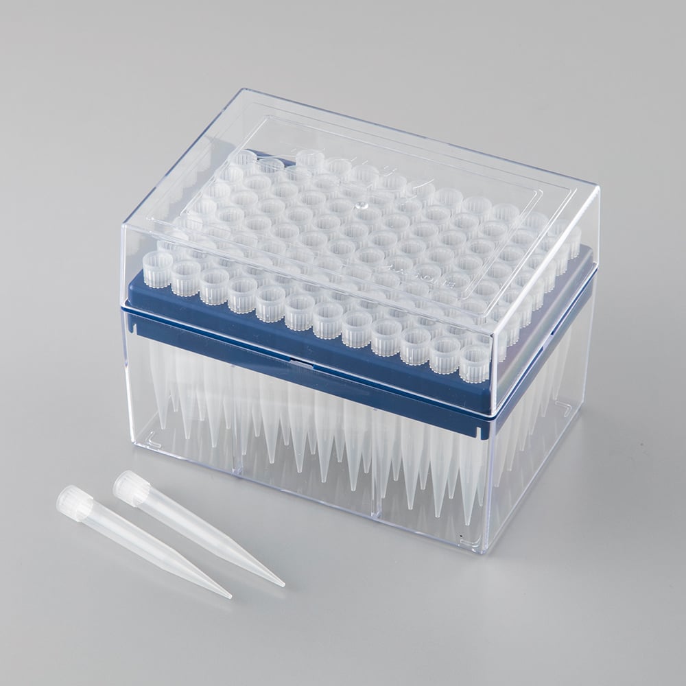 アイビスピペットチップ(ボックスパック) 100~1000μL 96本/箱×10箱 エッペンドルフタイプ I-597C 1ケース(96本×10ボックス入)