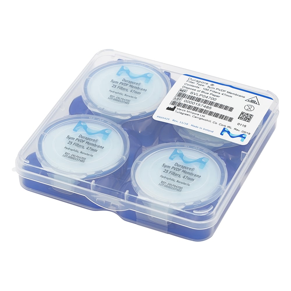 듀라포아(R) 멤브레인(친수성) 5μm×φ47mm 100장입 SVLP04700 1상자(100장입)