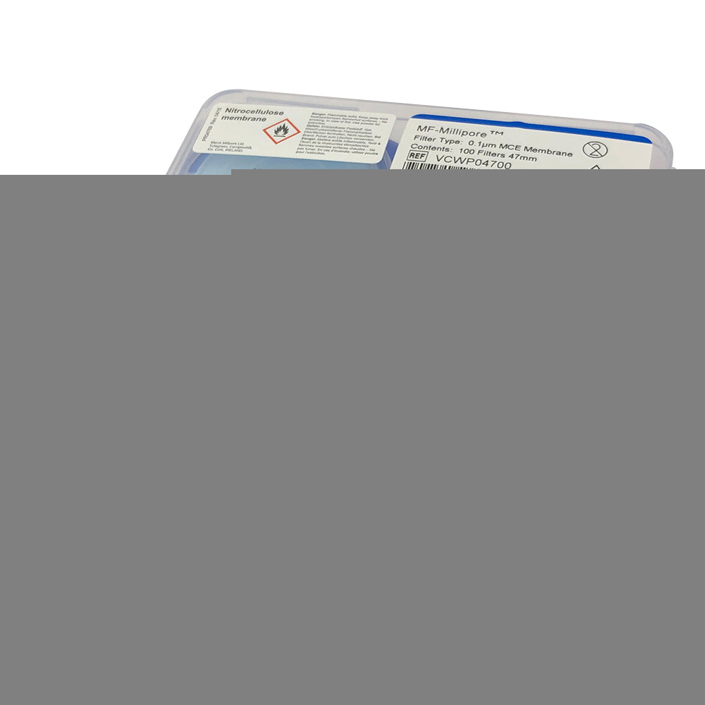 Membrane filter (mixed cellulose ester) 0.1μm×φ47mm 100 sheets VCWP04700 1 box (100 sheets)