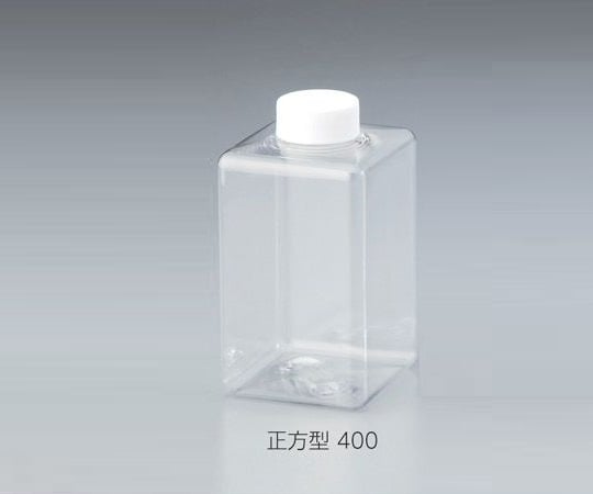 PET container square type 400mL 1 bottle