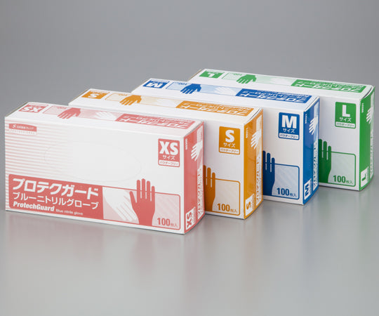 Protect Guard Blue Nitrile Gloves S Size 100 Pieces 69311 1 Box (100 Pieces)