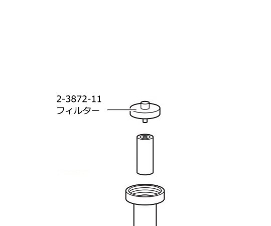 피펫 컨트롤러용 교환 필터 17000760 1개