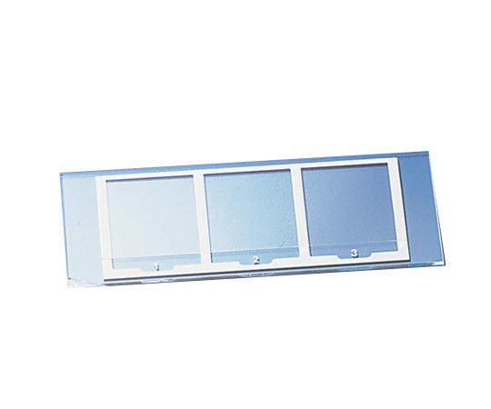検鏡プレート (3窓タイプ) 1箱(50枚入) UR-137S 1箱(50枚入)