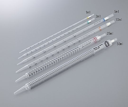 Violamo Disposable Pipettes Plastic Packaging 50mL 90 Pipettes (Individually Wrapped) 1 Box (30 Pipettes x 3 Bags)