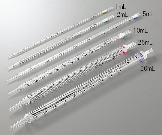 Violamo Disposable Pipette Peeling Small Packaging 1mL Yellow 600 Pipettes 1 Box (100 Pipettes x 6 Bags)