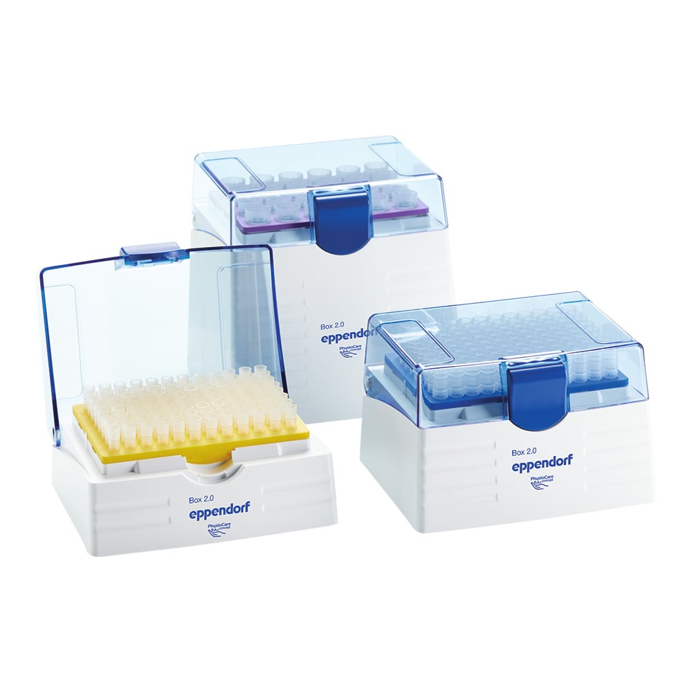 Pipette Tip (epTIPS) Set 50-1250μL (96 tips/tray x 5 + case (empty box)) 0030 076.354 1 box (96 tips x 5 trays)