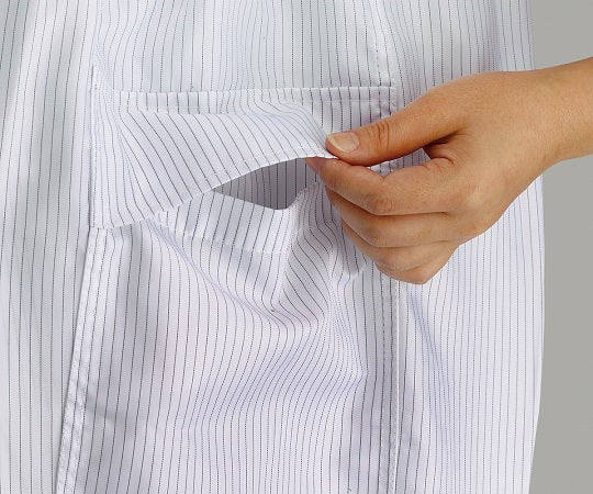 Azpure Clean Suit (Hood not included, center zipper type) White L 22110SW 1 unit