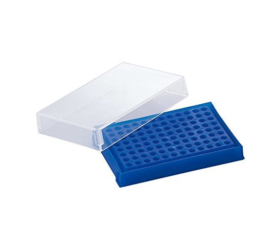 96-well preparation rack, 96 units, fluorescent blue, 5 units per pack, 05-541-50, 1 bag (5 units per pack)