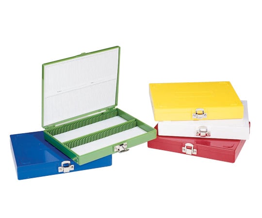 カラースライドボックス 100枚用 白 03-448-5 1個